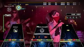 Rock Band 4 - Poker Face - Lady Gaga - Full Band [HD]