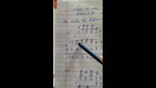 lecture #5 EXE:1.3 Multiplication of number class 5th maths old versions