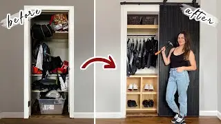 DIY SMALL CLOSET MAKEOVER