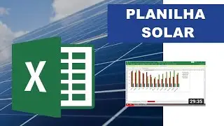 🔌☀️ Planilha Energia Solar Fotovoltaica Planilha de Dimensionamento Solar Oficial PLANILHA SOLAR