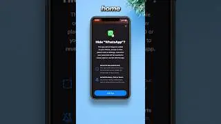 Hide/lock apps in seconds #ios18 #iphonexr #iphone11 #iphone12 #iphone15 #iphone #shorts #foryou