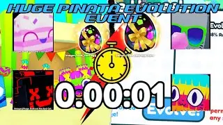 OMG! 🧬🦄 *HUGE PINATA EVOLUTION EVENT* IS HERE In Pet Simulator X! 🔴