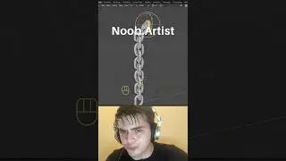 Noob vs Pro artist: Rigid body chain 