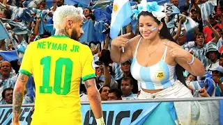 Argentinian fans will never forget this humiliating performance by Neymar Jr in this match