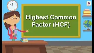 HCF of three number by long division methode