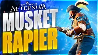 *UPDATED* Musket & Rapier PvP Build! - New World Aeternum