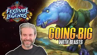 (Hearthstone) NEW CARDS! Going Big With Beasts