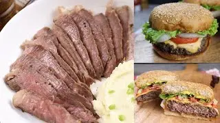 How To Cook Steak and Make the Perfect Burger | Yummers