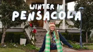 WINTER TRIP TO PENSACOLA, FL 🌴❄️ Winterfest, Christmas Parade, Pensacola Beach, & more!