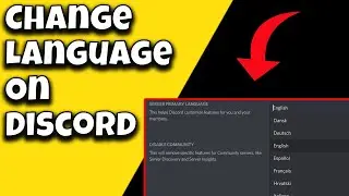 How To Change Language On Discord