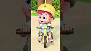 腳踏車歌 Bike Song 🚲 台灣配音 經典兒歌 童謠 | 貝貝彬 繁體中文 兒歌頻道 #bebefinn #shorts