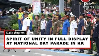 Spirit of unity in full display at National Day parade in KK