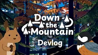 Down the Mountain 🚠 Devlog of a cozy 48h jam game made in Unity