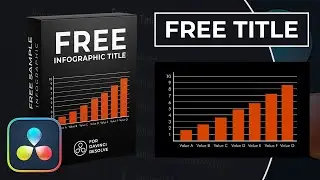 FREE INFOGRAPHIC TITLE for Davinci Resolve