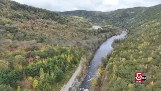 Autumnal beauty lines the Mohawk Trail in Western Mass.