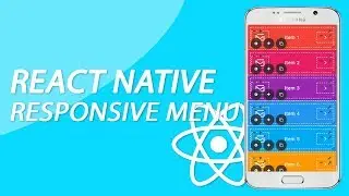 React Native Tutorial - Create A Simple Responsive Menu Screen For iOS & Android In 4 Minutes