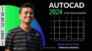 AutoCAD 2024 tutorial || Making a simple floor plan in AutoCAD 2024 || AutoCAD 2d drawing (2023)