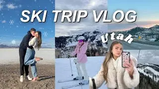 AESTHETIC WINTER TRIP VLOG ❄️ ski trip & winter getaway to utah