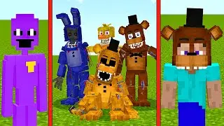 НОВЫЙ МОД НА ФНАФ В МАЙНКРАФТ Fnaf Minecraft