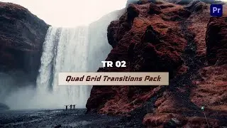 Quad Grid Transitions Pack Premier Pro Template