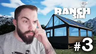 Строю теплицу своими руками! - Ranch Simulator #3