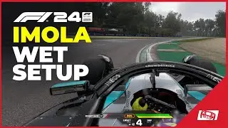 F1 24 Imola WET Car Setup 🌧️