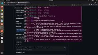 install nodejs and react app in Ubuntu Linux