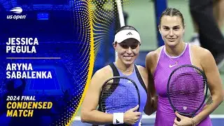 Jessica Pegula vs. Aryna Sabalenka Condensed Match | 2024 US Open Final