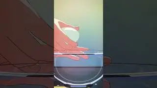 2D anime style animation created using blender by @cgdash_ 