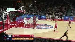 Jamuni McNeace throwing down some nasty dunks as Cholet defeats Gravelines!