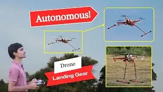 How to make Drone landing gear Autonomous with Arduino and Ultrasonic | Indian Lifehacker #drone