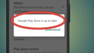 Google Play Store Is Up To Date Understood | Google Play Store Is Up To Date