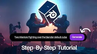 Make AI Generated Animation with Blender in under 2 minutes!
