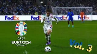 PES 2021 EURO 2024 Kits Pack NEW Update Vol. 3 for Football Life 2024 & PES 2021 any Patch