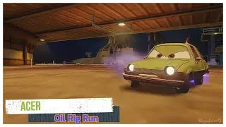 Cars 2 The Video Game | Acer - Battle Race | Oil Rig Run 7 Laps