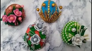 Пасхальные поделки. Магнит на холодильник.