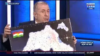 Suriyelileri Geri Göndereceğim Ümit Özdağ Büyük Ortadoğu Projesi BOP Kürdistan Haritası