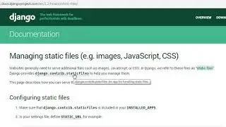 What Are Django Static Files