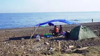 И снова Крым. Село Морское. Кемпинг.