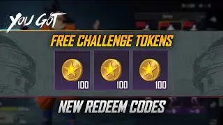 4 NEW REDEEM CODE FOR FREE CHALLENGE TOKENS IN PUBG MOBILE | PUBG MOBILE NEW REDEEM CODE REWARDS