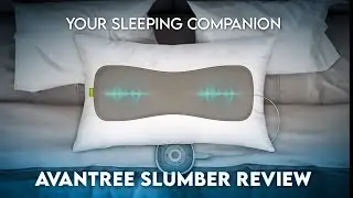 Avantree Slumber - Bluetooth Pillow Speaker for Sleeping with Built-in White Noise Machine