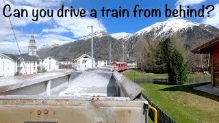 ★ 4K 🇨🇭 Freight cab ride including loading and unloading, Samedan - Preda, Switzerland [05.2021]