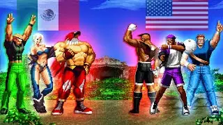 MÉXICO Team vs USA Team