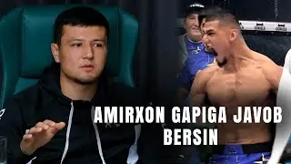 Amirxon gapiga javob bersin - Doston Bozorov