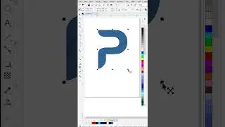 Logo_design_with_P_Letter_in_CorelDraw😊👌#shorts_#coreldraw(1080p)