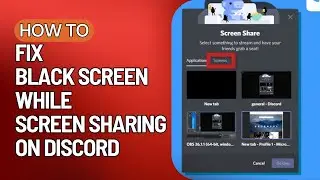 🖥️ Black Screen While Screen sharing on Discord Fix | Black Screen Discord Fix [2023 EDITION] 🖥️