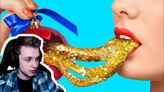 СТИНТ РЕАГИРУЕТ: Странные новогодние подарки / 12 новогодних пранков над друзьями