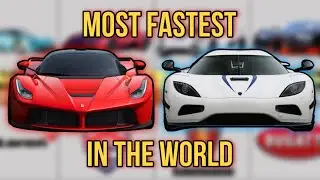 Fastest Cars in the World Comparison