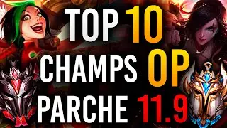 TOP 10 Campeones ROTOS que DEBES JUGAR ► PARCHE 11.9 LOL 2021 | Guía LOL S11