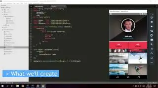 React Native Tutorial - Create a Profile Page App for iPhone and Android